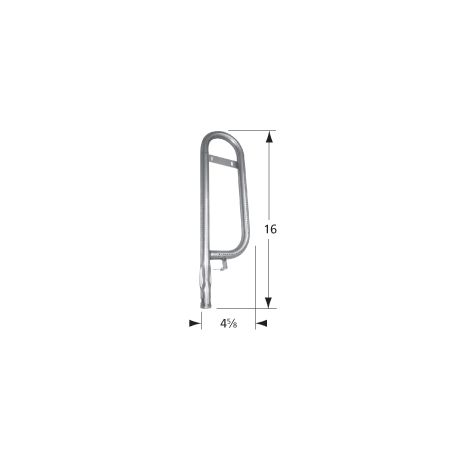 Dyna-Glo SS Burner with Curved Pipe- 1R351