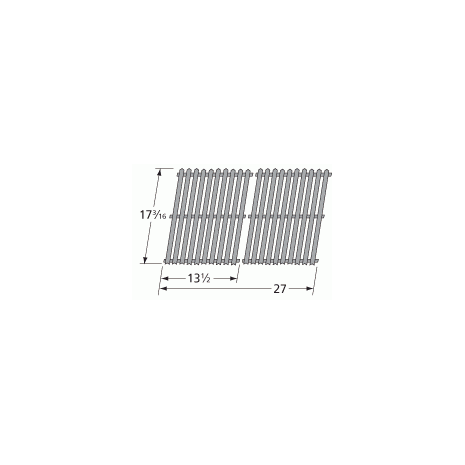 Grill Master Porcelain Steel Channel Cooking Grids-59812