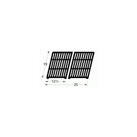 Grill Pro Porcelain CoatedCast Iron Cooking Grids-66662
