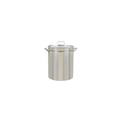 Stainless Steel 162-Qt Boil-Steam-Fry w/ Lid
