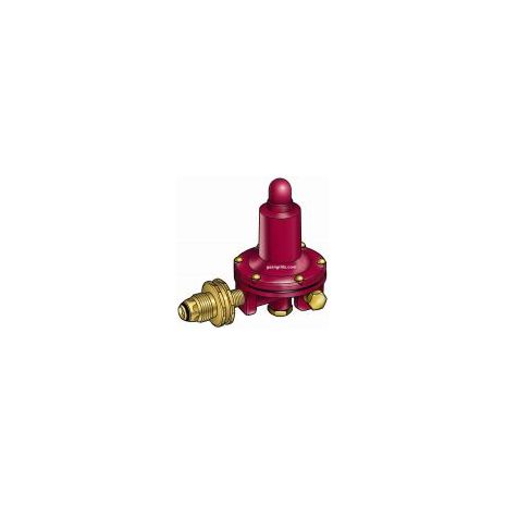 Fixed 5 PSI High Pressure Regulator with Hand-Tight POL-1200-F05-34