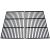 Brinkmann Gloss Cast Iron Cooking Grids-60662