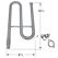Ducane S Shape Stainless Steel Burner w/Collector Box-16521