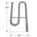 Ducane S Shape Stainless Steel Burner Only-165L1