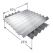 Weber Stainless Steel Heat Plate- 93801