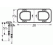 Jacuzzi Figure 8 Shape SS Twin Burner & Venture-14212-70301