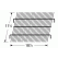 Sunbeam Carbon Steel Wire Rock Grate-95001