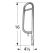 Master Forge  SS Burner with Curved Pipe- 1L351