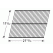 Broil Mate Carbon Steel Rock Grate-90401