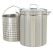 Stainless Steel 44-Qt Boil-Steam-Fry w/ Lid & Basket