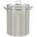 Stainless Steel 122-Qt Boil-Steam-Fry w/ Lid