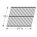 Falcon Carbon Steel Wire Rock Grate-91601