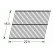 Sunbeam Steel Wire Rock Grate-92501