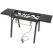 Double Burner Cooker with Folding Side Shelves