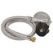 30" Stainless Braided Hose &  Low Pressure Regulator-M5LPH