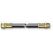 1 FT. 1/4 Inch ID Rubber Hose with Two 3/8 Female Swivel Fittings