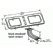 Kalamazoo H Shape Twin SS Burner & Venture Kit-14212-78202