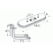 Sunbeam  Oval SS Twin Burner & Venture Kit-15102-71112