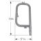 Uniflame Stainless Steel  Curved Pipe Burner-182L1