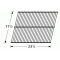 Turbo Porcelain Steel Wire Cooking Grids-95301
