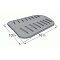Uniflam Porcelain Coated Steel Heat Plate-99291