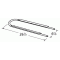 Charbroil U Shape Twin SS Burner-14002