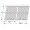 Huntington Stainelss Steel Wire Cooking Grids-5S672