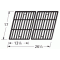 Uberhaus Matte Cast Iron Cooking Grids-61192