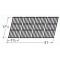 Uniflame Matte Cast Iron Cooking Grids-62674