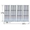Huntington Porcelain Coated Cast Iron Cooking Grids-66024