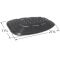Uniflame Porcelain Coated Steel Heat Plate-97331