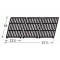 Master Forge Matte Cast Iron Cooking Grid-66673
