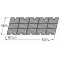 Smoke Hollow  Matte Cast Iron Cooking Grids-67005