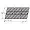 Backyard Grill  Gloss Cast Iron Cooking Grids-69563