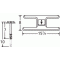 Charmglow H Shape SS Single Burner & Venture Kit-10101-70401