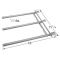 Costco/Kirkland Stainless Steel 3-Port Burner-13033