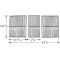 Charbroil Porcelain  Steel Wire Cooking Grids-54653