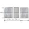 Charbroil Porcelain  Steel Wire Cooking Grids-54653