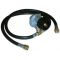 LP Gas Regulator with Two Hoses and QCC-80034