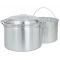 Aluminum 34-Qt Fryer/Steamer with Lid & Basket