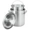Aluminum 42-Qt Fryer/Steamer with Lid & Basket