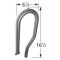 Harris Teeter Stainless Steel Curved Tube Burner-10801