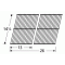 Fiesta Porcelain Steel Cooking Grids-54302
