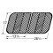 Uniflame Matte Cast Iron Cooking Grids-67302