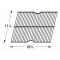 Olympia Carbon Steel Rock Grate-90301