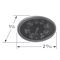 Charmglow Heat Indicator with Two Mounting Studs - 22551