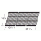 Brinkmann Matte Cast Iron Cooking Grids-68073