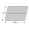 Master Chef Porcelain Coated Steel Wire Cooking Grids-51091