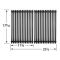 Kenmore Stamped Steel Wire Cooking Grids-53812