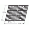 Master Forge Porcelain Coated Cast Iron Cooking Grid-61312